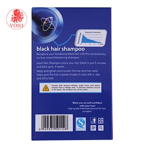 YOSATEN 100% Cover White Hair Fast Dye with Argan Oil Black Hair Shampoo best dye for gray hair