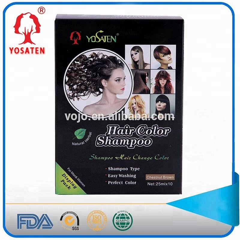 Ylofang Brand Salon Quality Hair Dye Using Salon Hair Dye Easy Operate for Pakistan Market Accept Customized at Home Black Hair