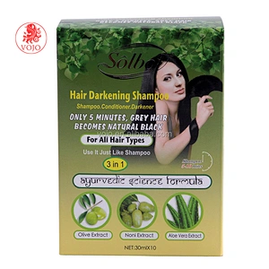 OEM/ODM Permanent Peacock White Hair Color Dye Brazilian Solbol Black Hair Shampoo Herbal Ingredients Normal Shampoo 100% High