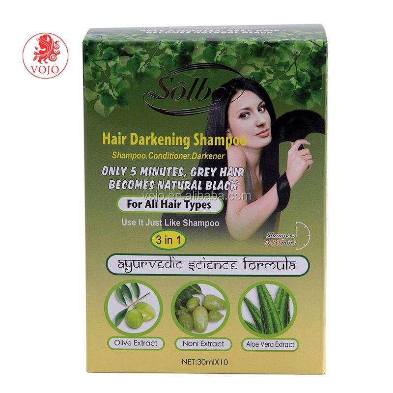 OEM/ODM Permanent Peacock White Hair Color Dye Brazilian Solbol Black Hair Shampoo Herbal Ingredients Normal Shampoo 100% High
