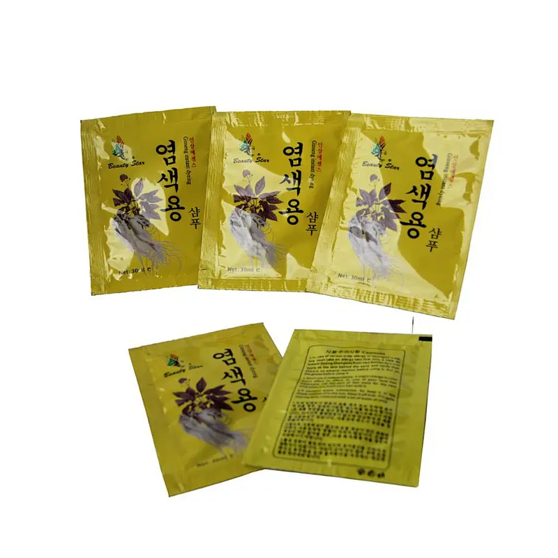 Fastest sell Temporary hair dye natural hair dye shampoo factory organic blue hair dye