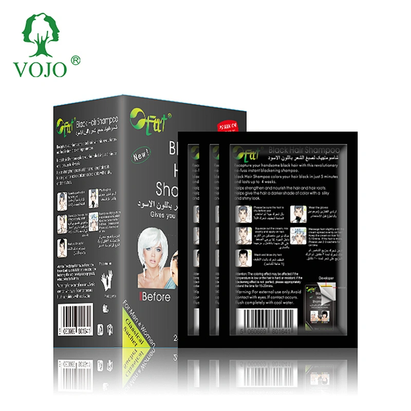 VOJO black gold henna pink hair color shampoo hair dye