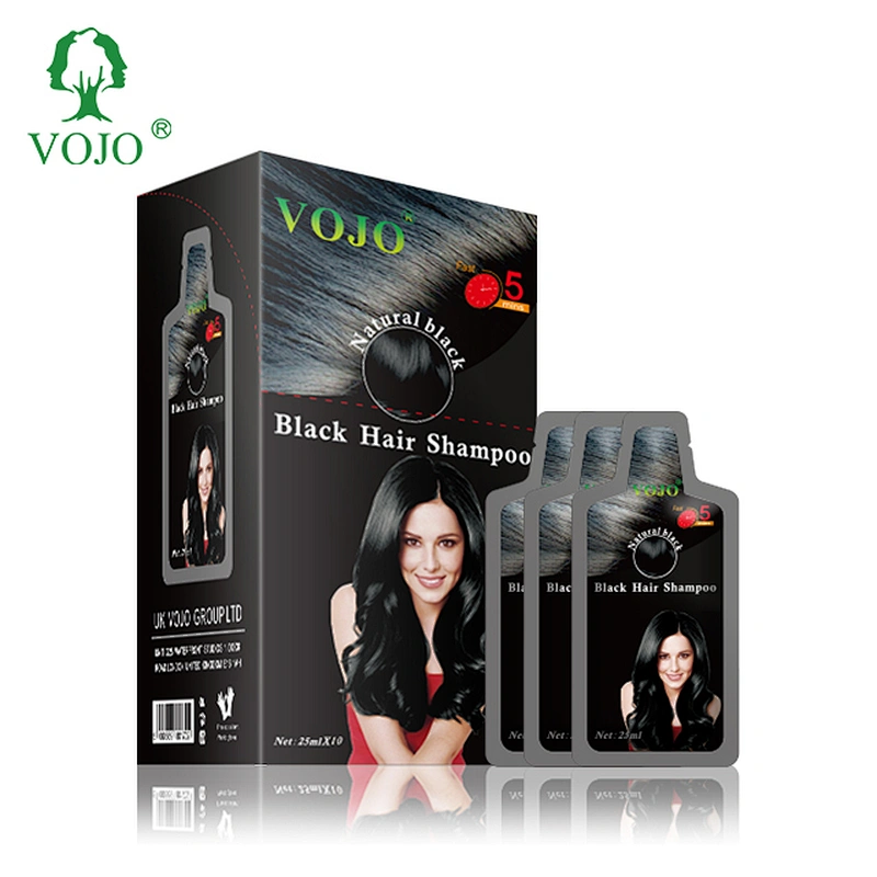 China best quality oem hot sale ppd free halal magic normal natural hair darkening shampoo based hair color