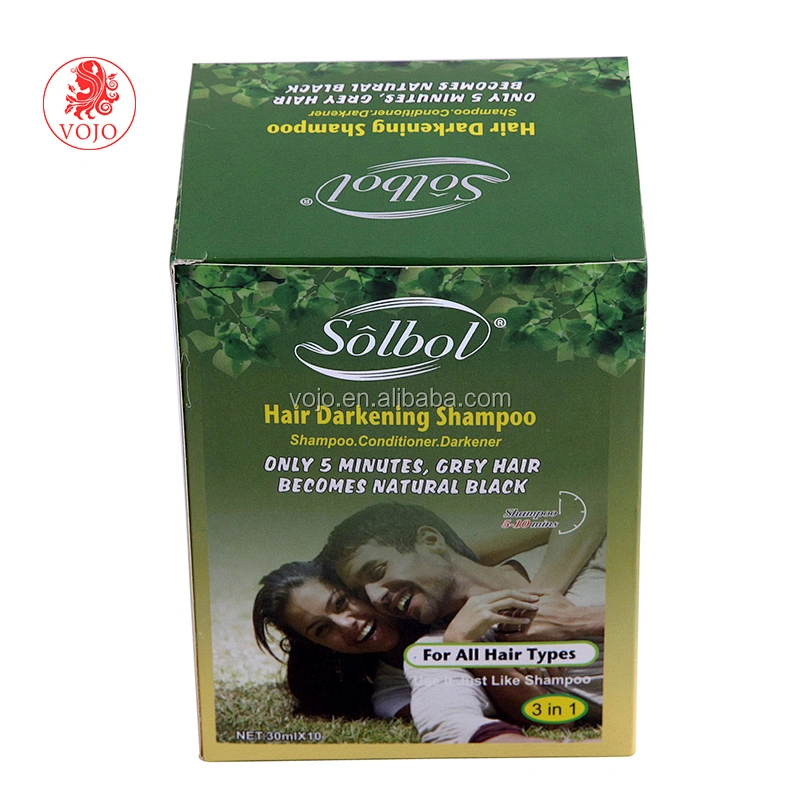 OEM/ODM Permanent Peacock White Hair Color Dye Brazilian Solbol Black Hair Shampoo Herbal Ingredients Normal Shampoo 100% High