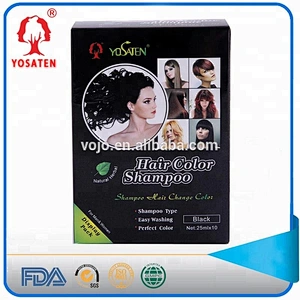Ylofang Brand Salon Quality Hair Dye Using Salon Hair Dye Easy Operate for Pakistan Market Accept Customized at Home Black Hair
