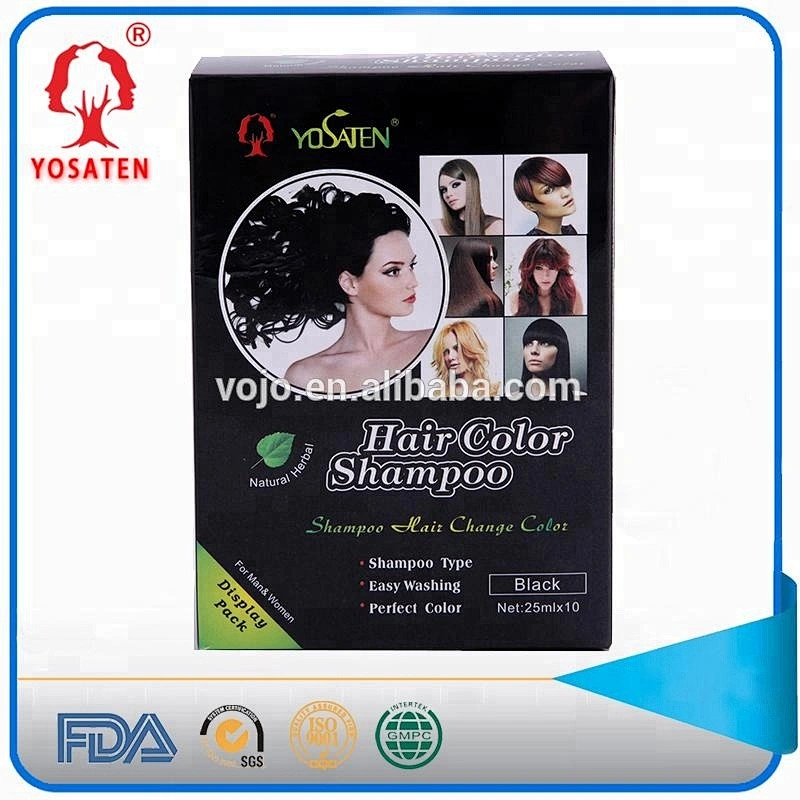 Ylofang Brand Salon Quality Hair Dye Using Salon Hair Dye Easy Operate for Pakistan Market Accept Customized at Home Black Hair