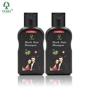 Natural Pure  Extract Hair Dye Shampoo to Keep Hair Young and Permanent color with Olive Noni essence and free of Ammonia