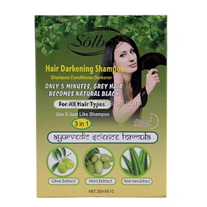 South Africa hair color dye most hot sale brand SOLBOL 5 colors from hair color factory YOSATEN