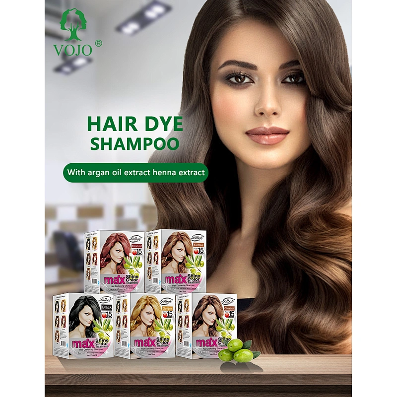 2021 VOJO hair dye shampoo safety and healthy will not dirty the skin hot product