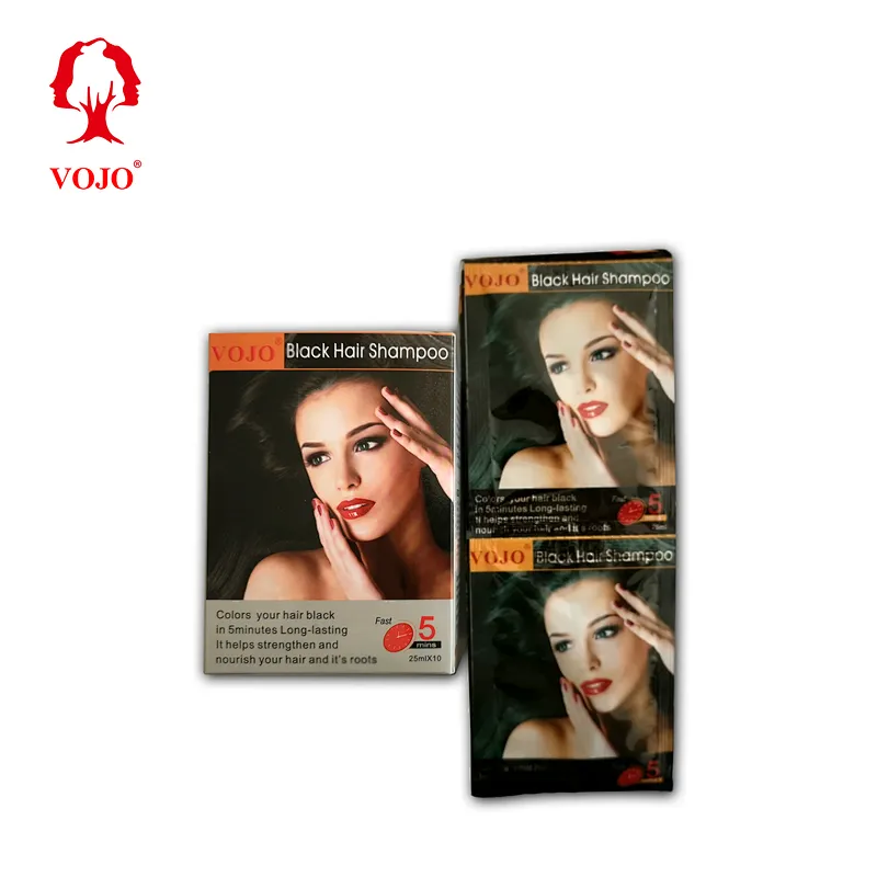 Hair Color Cream Factory with Ammonia Free Glow in The Dark Hair Dye Black for Africa Women and Man Herbal Ingredients 100% High