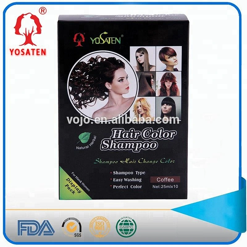 Ylofang Brand Salon Quality Hair Dye Using Salon Hair Dye Easy Operate for Pakistan Market Accept Customized at Home Black Hair