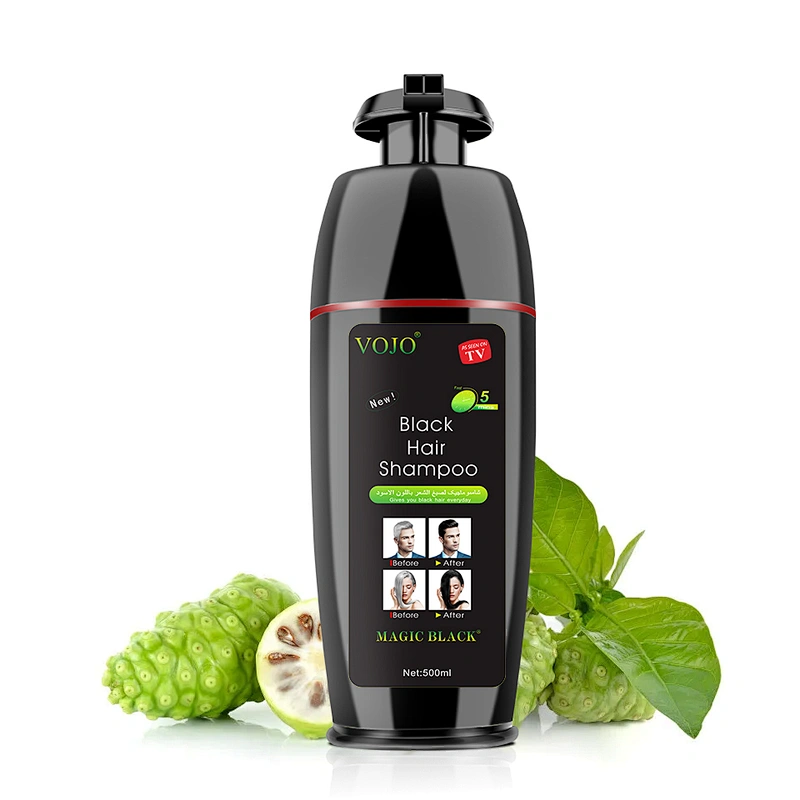 OEM/ODM New hair color natural instant shampoo hotel  form hair color black hair dye shampoo