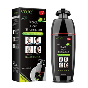 OEM/ODM New hair color natural instant shampoo hotel  form hair color black hair dye shampoo
