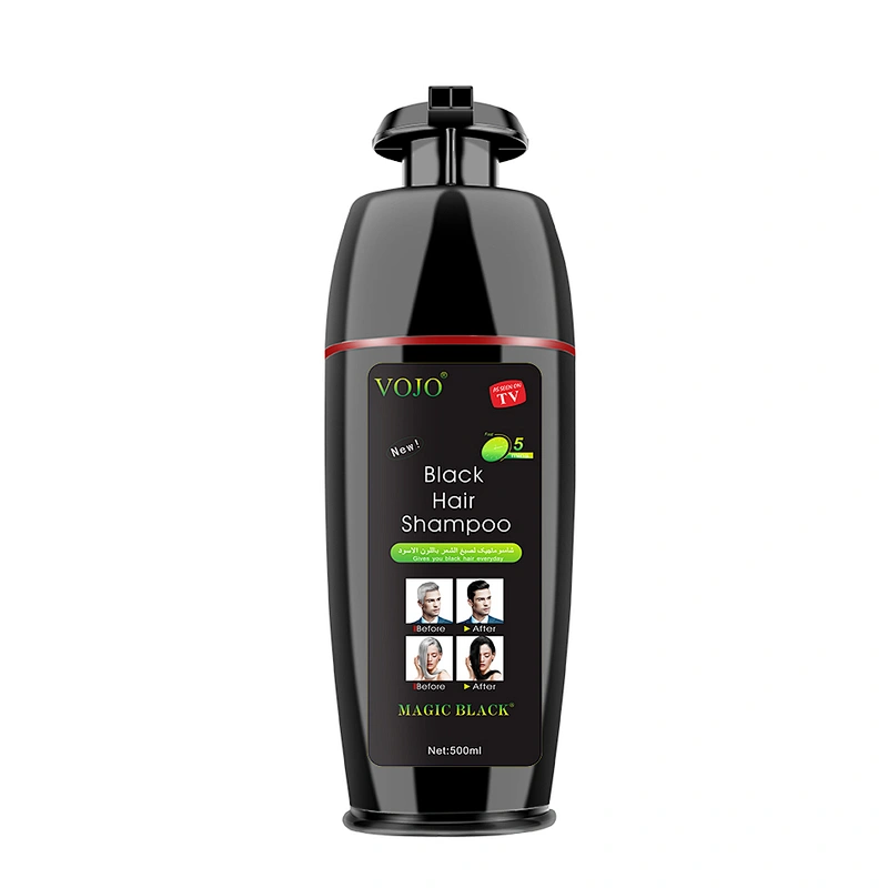OEM/ODM New hair color natural instant shampoo hotel  form hair color black hair dye shampoo