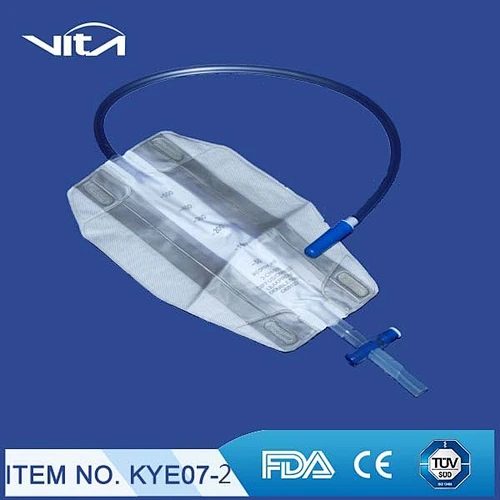Three-chamber leg bag