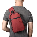 2021 new Man woman promotion Sling Bag Custom Logo Fashion Mini Chest Crossbody bag