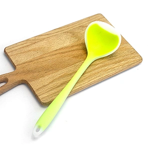 Food grade kitchen cooking utensils silicone spatula turner silicone nonstick pan shovel long handle spatual