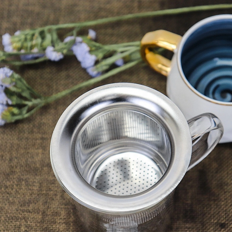 304 ECO food grade stainless steel tea infuser tea maker for tea mug and  pot
