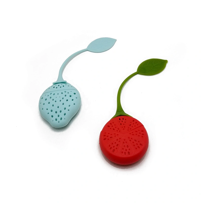Food grade lemon shape silicone tea infuser