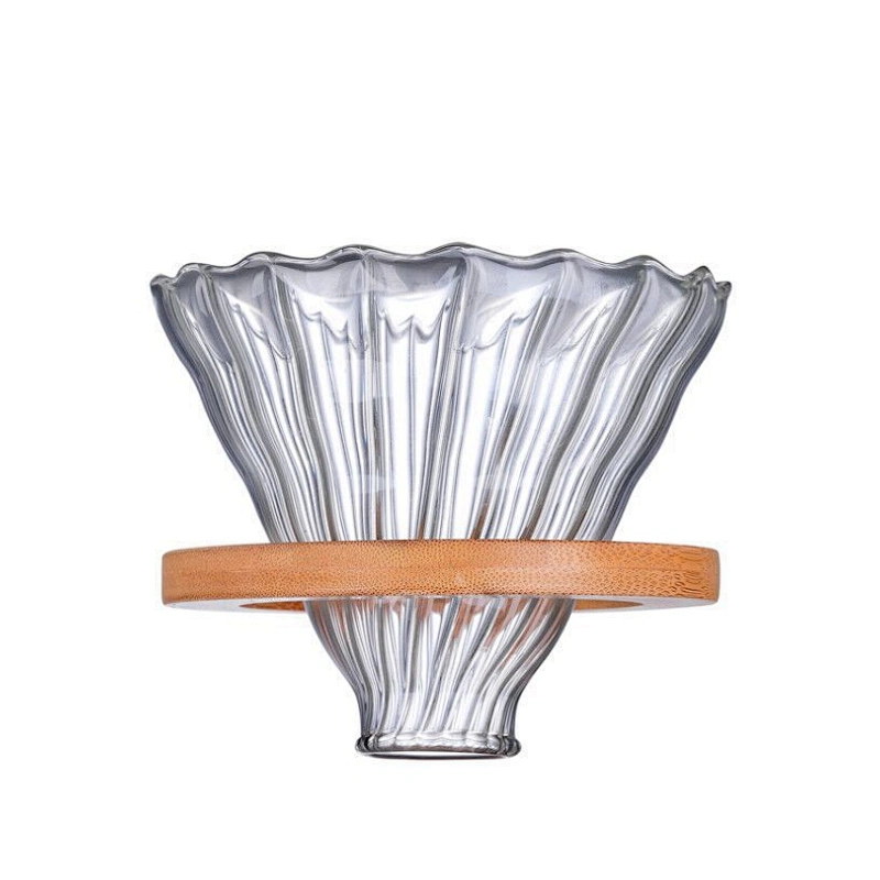 High Borosilicate glass cloud shape Coffee Pot pour for family use