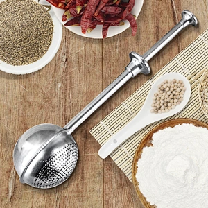 Amazon hot sell 304 stainless steel bakeware fowder filter sugar cocoa flouring tools