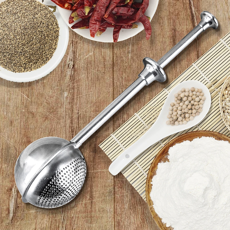 Amazon hot sell 304 stainless steel bakeware fowder filter sugar cocoa flouring tools