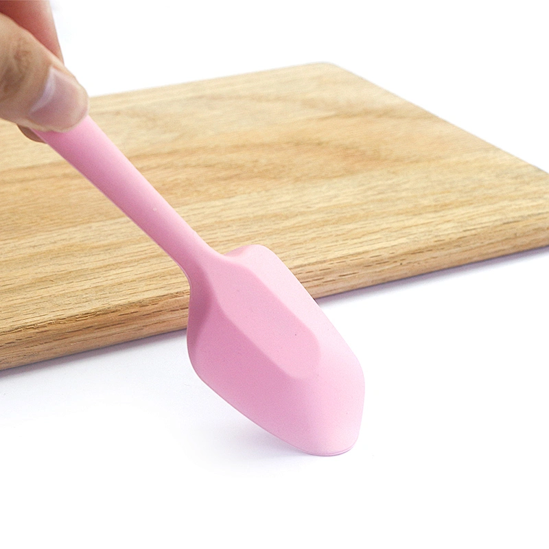 silicone spatula Non-Stick Heat Resistant set pastry baking tools  pink kitchen utensils