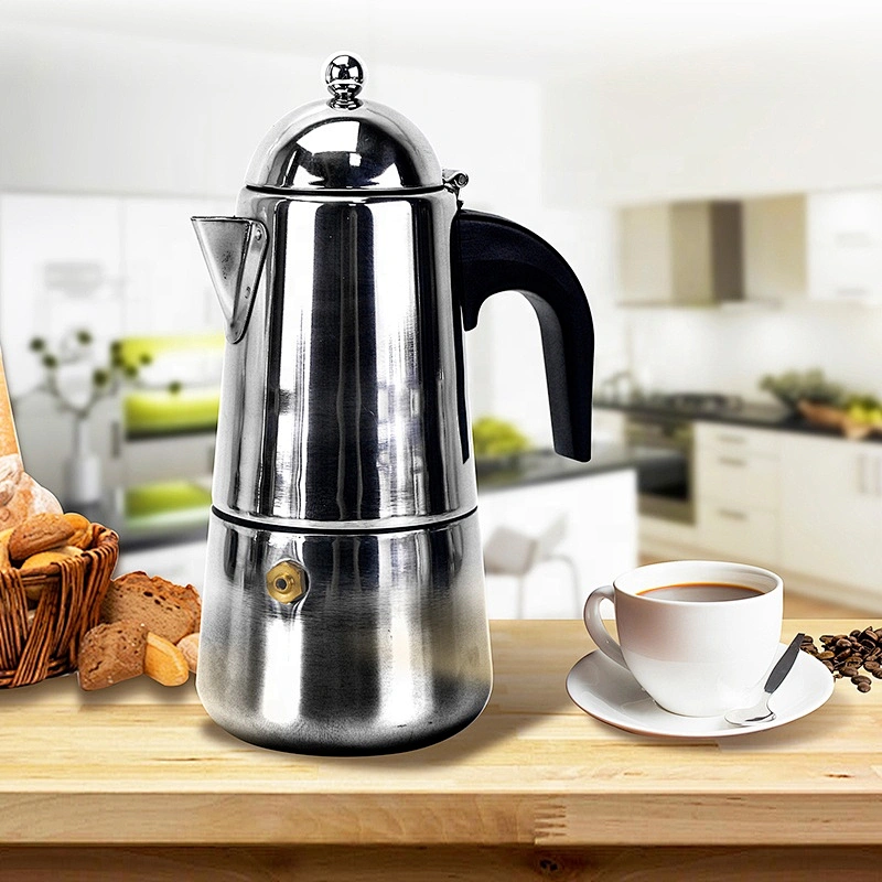 Small 100 ML Espresso coffee maker stainless steel moka coffee pot