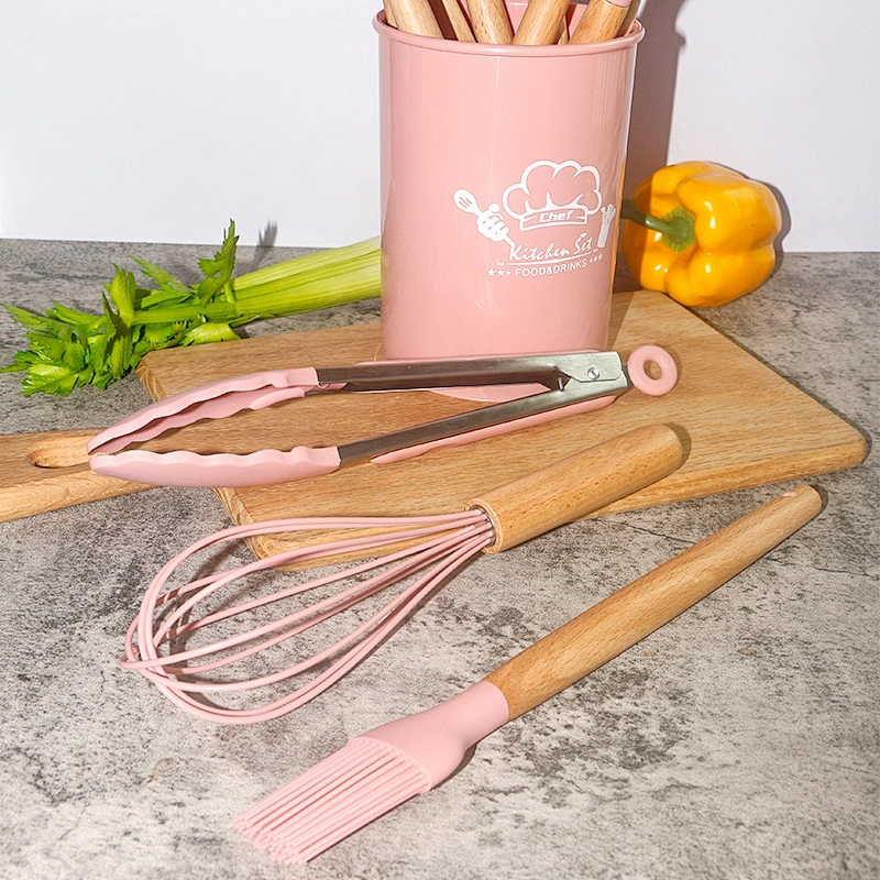 12 Pcs amazon hot selling silicone kitchen accessories set