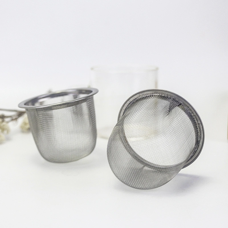 Basket shape wire mesh tea infuser tea strainer for mug