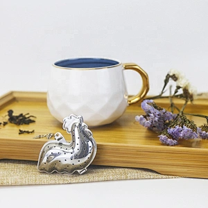 Top quality Stainless Steel Tea Infuser Cock Strainer for office mug