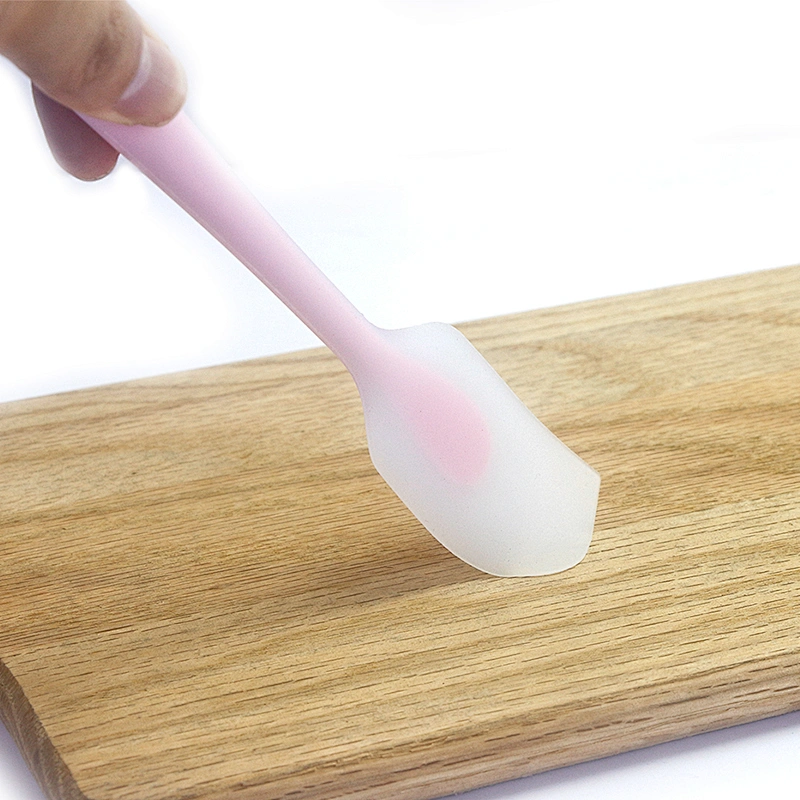 silicone spatula Non-Stick Heat Resistant set pastry baking tools  pink kitchen utensils