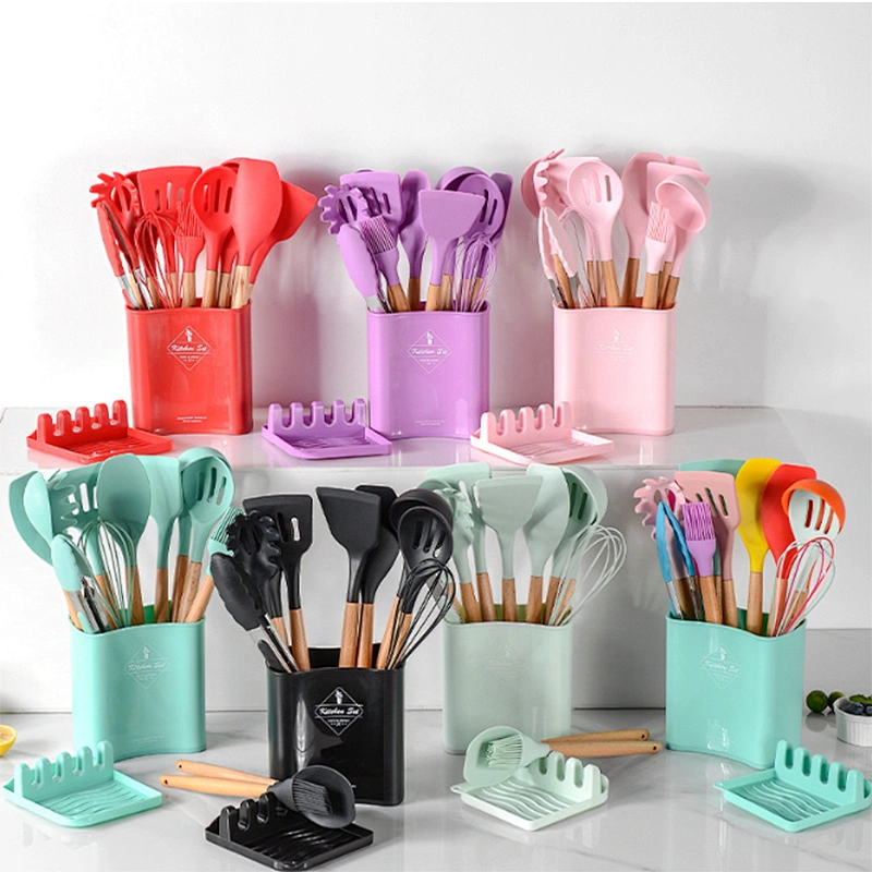 13 Pieces Slicone Kitchen Cooking Utensils Kitchen Utensils Accessories