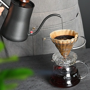 New Glass Styles Coffee Dripper With Stand  Coffee Filter