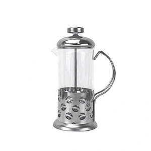 Convenient Glass French Press  Coffee maker with stainless steel filter