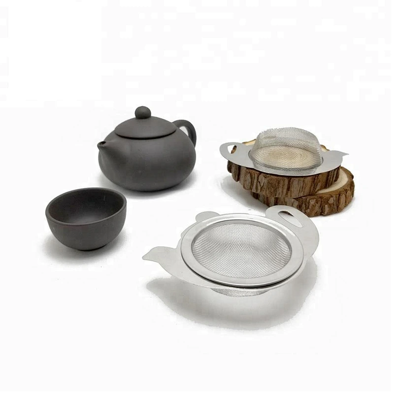 Stainless steel new design mesh teapot shape tea infuser