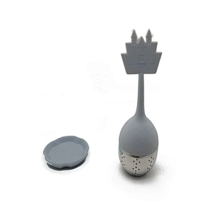 Good quality tea strainer tea filter Magic house shape silicone tea infuser