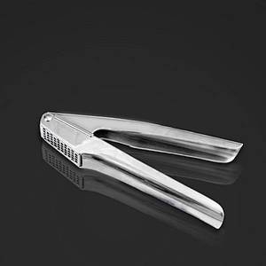 OEM Wholesale Kitchen accessories Garlic Press  Stainless Steel garlic Crusher chopper ginger mincer