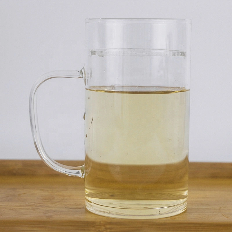 300ML high borosilicate heat resistant glass tea cup mug with glass filter