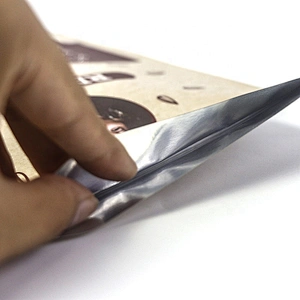 custom printing wholesale stand packing biodegradable tea kraft paper bag
