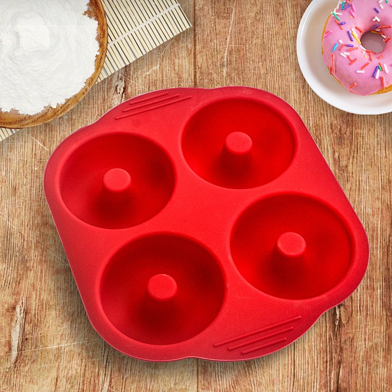 Silicone Donut Mould Making Mould DIY Tool for Baking Round Cake Mould Kitchen Accessories