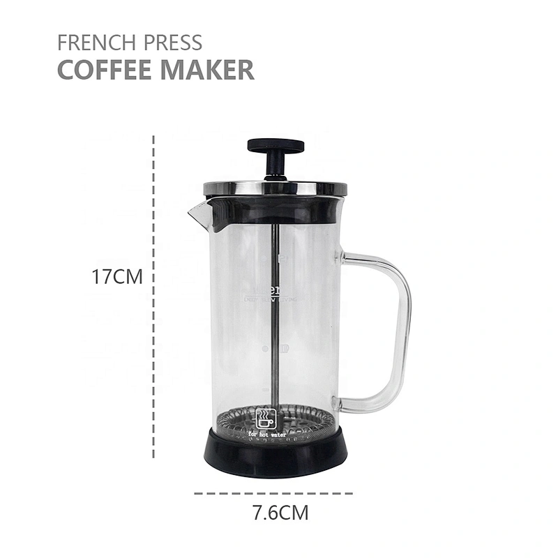 High quality 350ML French Press stainless steel Coffee maker