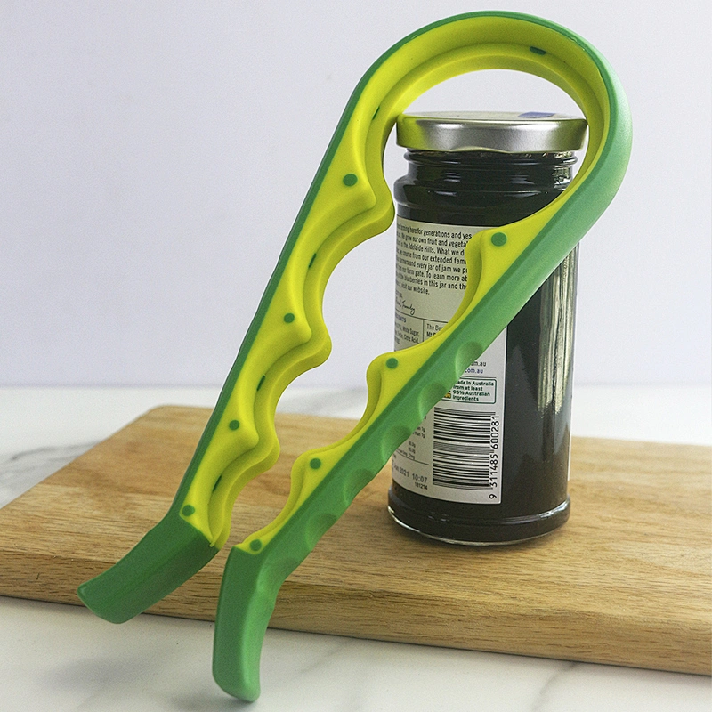 4 in 1 can opener master opener jar opener with non-slip handle