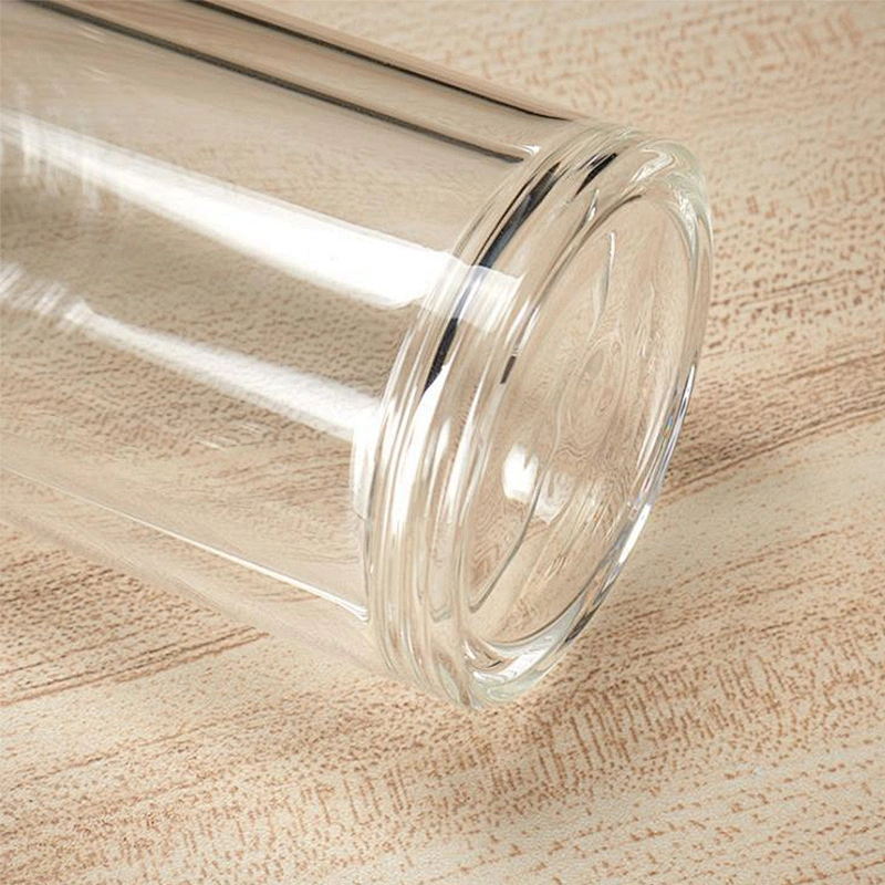 Double Wall Glass Water Bottle Tea Bottle Mug Cup with Tea Infuser