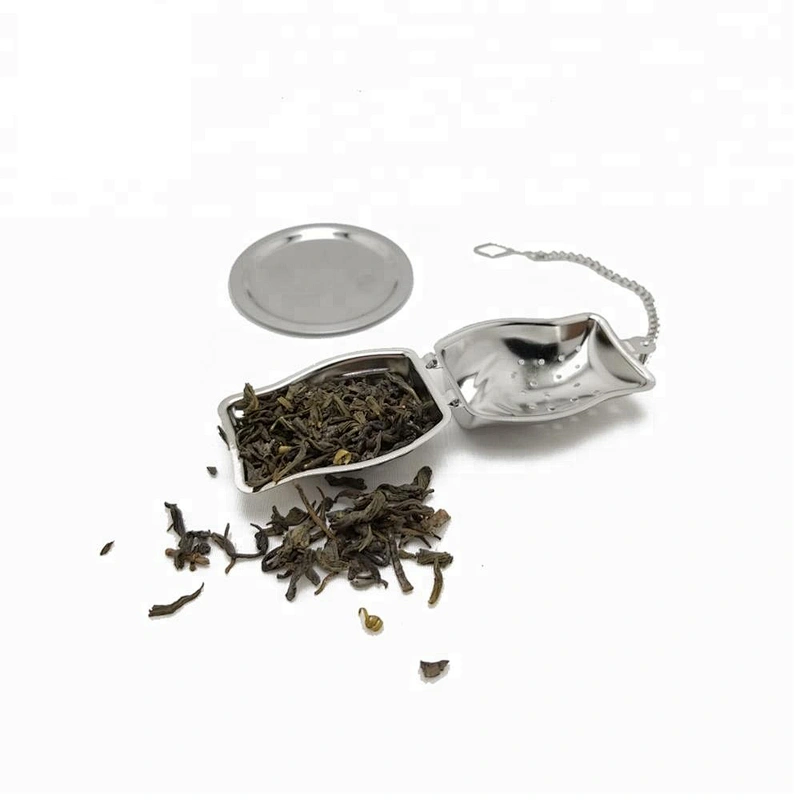 High quality stainless steel owl shape tea infuser with chain