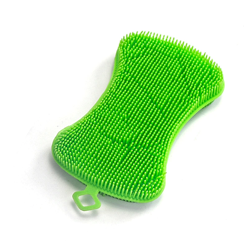 Wholesale Sliconecleaning brush Kitchen Accessories Dish washing Sponge Kitchenware Brushes Kitchen Tools