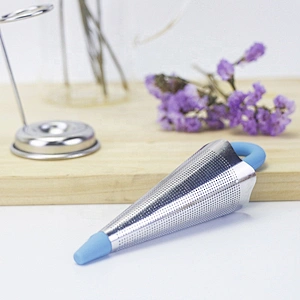 Stainless Steel 304 Umbrella Shape Silicone Tea Infuser with Stand for tea mug
