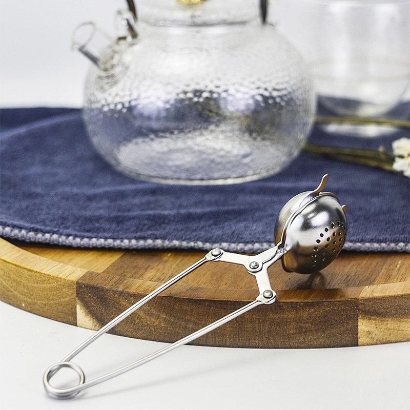 High quality stainless steel teapot tea infuser tea strainer with clamping handle