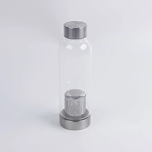 Wholesale drinking water bottle with stainless tea infuser