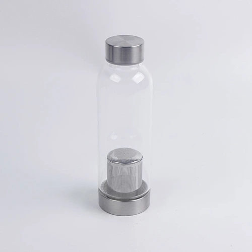 Wholesale drinking water bottle with stainless tea infuser